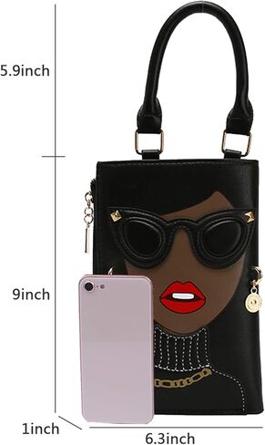 كوانغ! المرأة الجدة سيدة الوجه أكياس الكتف غير تقليدي PU الجلود أعلى مقبض حقيبة اليدين حقيبة حقيبة القابض للنساء in Kuwait