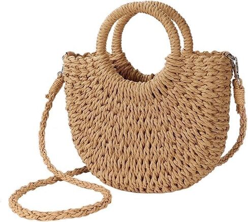 Straw Purse Summer Beach Woven Clutch Purses for Women Cloud Crossbody Shoulder Bags Spring Clutch Handbag 2025 in Kuwait