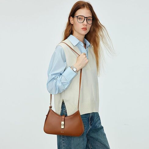 Keyli Crossbody Shoulder Bag for Women, Purses for Women Fashion Vegan Leather Handbags Hobo Bags with Adjustable Strap in Kuwait