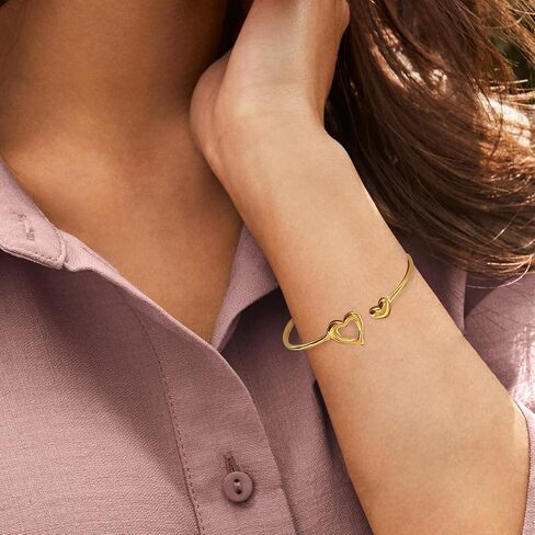 Gold Plated Statement Bangle Bracelets for Women Multiple Options Open Cuff Bracelet Trendy Jewelry in Kuwait