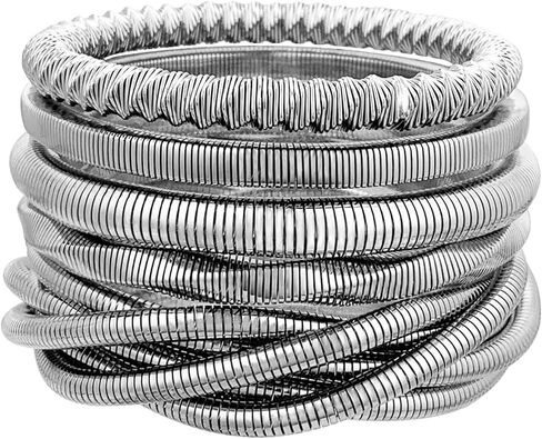 ybmycm 5pcs أساور الذهب الأساور للنساء سوار chunky strett in Kuwait
