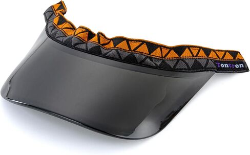 Tontron Colourvisor Removable Helmet Visor | Helmet Brim (Black) in Saudi Arabia
