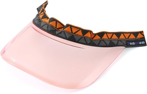 Tontron Colourvisor Removable Helmet Visor | Helmet Brim (Black) in Saudi Arabia