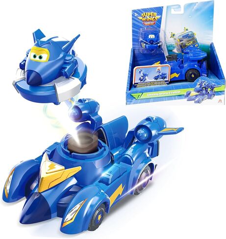 Alpha Group Super Wings Golden Boy Spinning Battling Tops & Cars Toys, Yellow Car Toys for Kids Age 3+, Little People Race Toy Cars for Boys and Girls, Best Gifts for Kids Boys Girls in Saudi Arabia