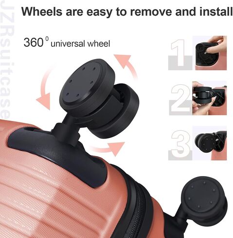 حمل على حقائب الأمتعة 2 قطعة+AB HARDSHELL 20 بوصة حقائب مع عجلات الدوار المعتمدة من طيران معتمدة. in Kuwait