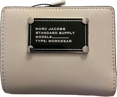 Marc Jacobs Workwear Mini Compact Bifold CC Wallet (Petal Pink) in Kuwait
