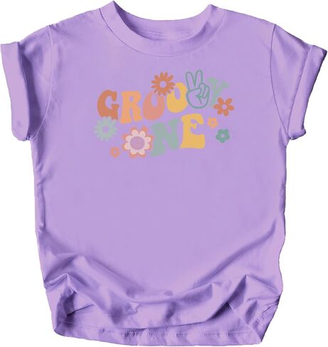Groovy One Daisy Adorable 1st Birthday Shirt for Infant Baby Toddler Girl First Birthday Outfit in Saudi Arabia