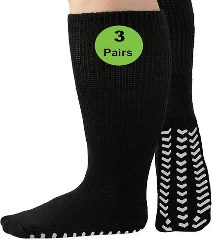 م. ورقة جوارب عريضة إضافية للأقدام المتورمة ، الجوارب لعلاج البدانة ، مستشفى الوذمة غير المصبوب من السكري. in Kuwait