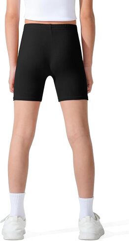 3 Pack Girls Bike Shorts Kids Cotton Cartwheel Biker Shorts Athletic Wear for Dance Running Gym in Saudi Arabia