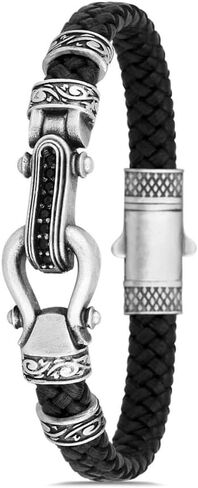Leather Bracelets Personalized gifts for Men and boyfriend Personalized Gifts in Saudi Arabia
