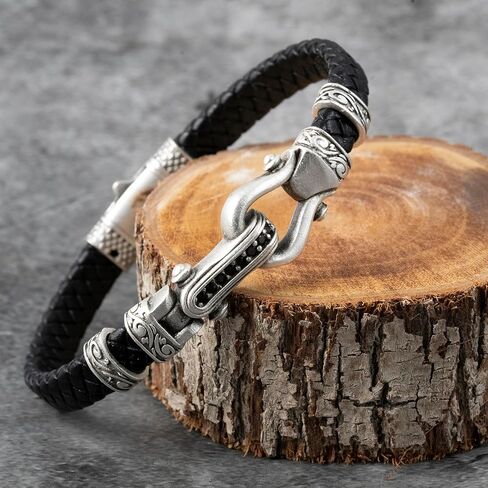 Leather Bracelets Personalized gifts for Men and boyfriend Personalized Gifts in Saudi Arabia