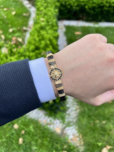 Leather Bracelets Personalized gifts for Men and boyfriend Personalized Gifts in Saudi Arabia