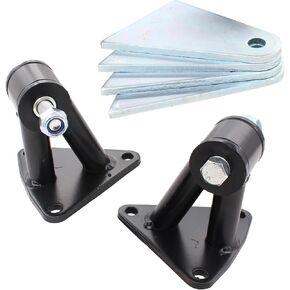ApplianPar 2Pcs Engine Swap Weld-in Motor Mounts Applicable for Chevy Small and Big Block SBC BBC