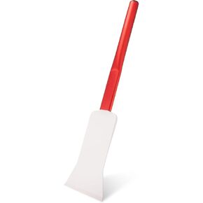 NEWISHTOOL Extended Long Handle Bulldozer Squeegee Window Tint Squeegee with Soft Rubber Lip and Metal Handle for Hard to Reach Areas Windshield Rear Back Window Glass Cleaning, Tinting and Washing