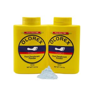 Foot Deodorant Powder, Long-Lasting Effect, 2-Pack of 7.05 Oz Powder Bottles