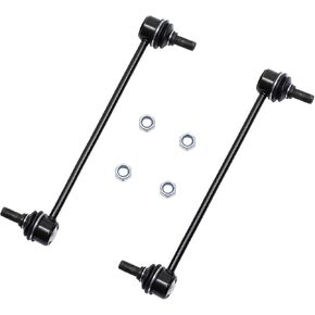 شريط SWAY BAR END LINK BRONT FRONT BAR متوافق مع 2002-2019 لكزس ES300 ES330 RX330 RX350 RX400H RX450H 2001-2019 Toyota Avalon Highlander Solara Venza ، K90344 2PC