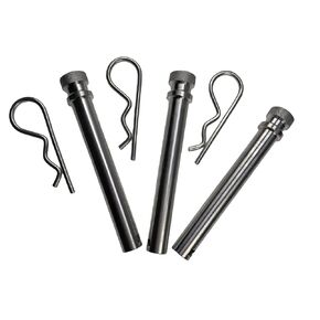 3 Pack TS35010 Stainless Steel Trailer Hitch Pin and Clip Compatible with for B&W 2" & 2.5" Receiver Trailer Hitches Tow and Stow Pins