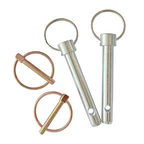 84-0140 Tow Bar Retaining Pins with Clips Replacement, 1/2 Inch Cotter Pins (Pack of 2)