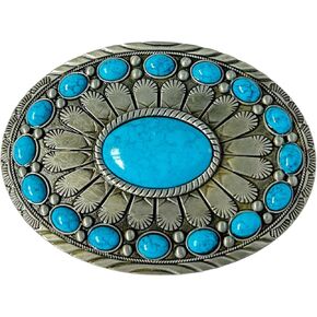Western Belt Buckles for Women, Vintage Rodeo Cowboy Cowgirl Belt Buckle for Men