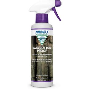 Nikwax Wax Cotton Proof Spray-On Waterproofing , 10 oz. / 300ml