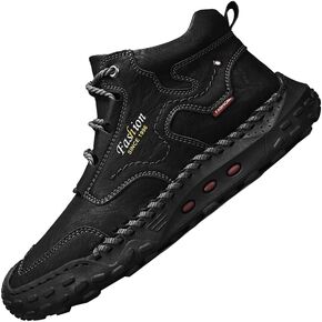 LZDZN Mens Boots Chelsea Shoes High Top Sneakers for Men Shoe Men's Black Brown Yellow Size Disual Fashion Sneaker