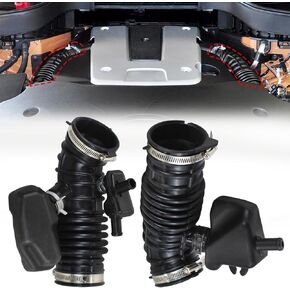 Left and Right Side Intake Hose Compatible with Infiniti FX35 Base Sport 2009-2012 Intake Boot Tube Outlet Duct Replaces 16576-1CB1A 16576-1CB0A- 2PCS Driver and Passenger Side