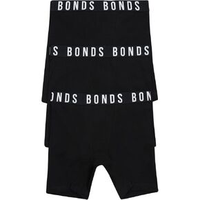 Bonds Mid-Length Icons Boxer Brief Underwear with Cotton for Women, 3-Pack
