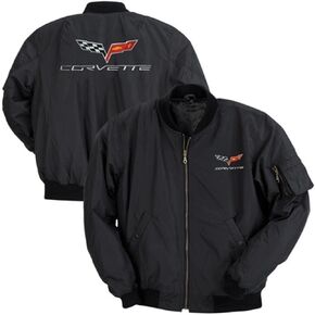 سترة طيار مع شعار C6 لعام 2005-2013 C6 Corvette (متوسط)
