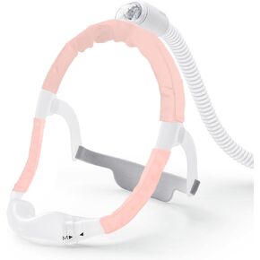 3 عبوات من أغطية أشرطة CPAP الساتان، وسائد قناع CPAP، وسادات حزام قناع CPAP العالمية والمريحة لتناسب أغطية الرأس Dreamwear لتقليل العلامات الحمراء لحماية شعر CPAP للنساء (وردي)