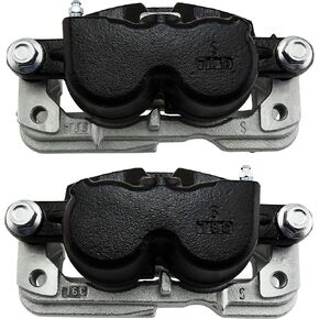 ACDelco Gold 18FR1378KSD Front Disc Brake Caliper Set (Performance Friction Ready Coated)
