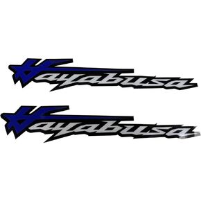 Dark Blue Body Frame Trims Gas Tank Sticker Fairing Cowl Decal Compatible with Suzuki GSXR1300 Hayabusa 1999-2024, Black, RTF34F