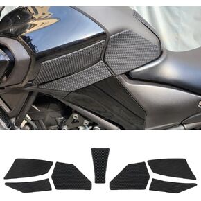 ل yamaha mt 03 mt03 mt 25 mt25 2020-2022 2023 2024 2025 دراجة نارية جانب الوقود من وسادات الخزان ملصقات حامي الصناديق شرس غاز غاز قبضة السحب mt-25 mt-03 tankpad الأسود