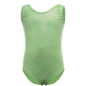 Gymnastics Leotard for Little Girls' One-piece Dancing Tumbling Tank Gymnastics Leotard 2-11 Years