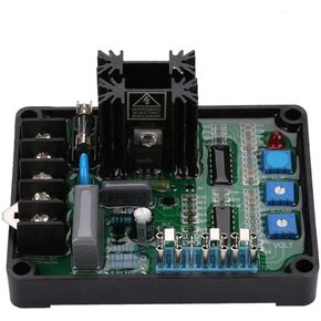 Health Gear Generator Voltage Regulator, Automatic Voltage Regulator Module GAVR-8A Universal AVR Generator 110/220/440 VAC Programmable Input, Hihg acity 8A mp
