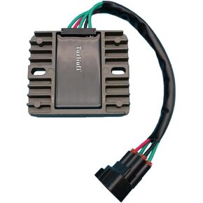 Voltage Regulator Rectifier for Yamaha F75 L LA TLR F75B ETL F80B ETL ETX ETL/X F80C EDL EDX EDL/X F90 J JA L LA TL/XR TJR X XA F90B ETL ETX ETL/X F100D ETL ETX ETL/X 6D8-81960-10-00 Z1006