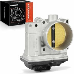 A-Premium Electronic Throttle Body Compatible with Volvo XC60 2010-2014, XC70 2008-2014, XC90 2007-2014, S80 2007-2014, V70 2008-2010, 3.2L - Replace# 30713183