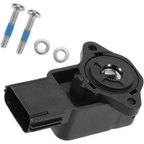 Throttle Position Sensor, for Ford Crown Victoria 2005-2011, Plastic, No.6L2Z-9B989-D, Black Stylish Design