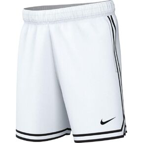 Nike Dri-Fit DNA Big Kids '(الأولاد') شورت كرة السلة (أبيض/أسود ، FJ6802-100) حجم كبير