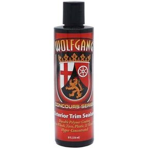 Wolfgang Concours Series Exterior Trim Sealant | Protects Plastics, Rubber, Vinyl & Metal | Clear Finish & UV Protection | 8 Oz | WG-3000 | Long-Lasting Sealant for Exterior Surfaces