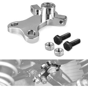 Steering Stem Pitman Arm Compatible with Yamaha Raptor 700 YFM700 2013 2015 2016 2017 2020 2021 2022 2023 2024 Silver, Replacement for 1PE-F3816-00-00