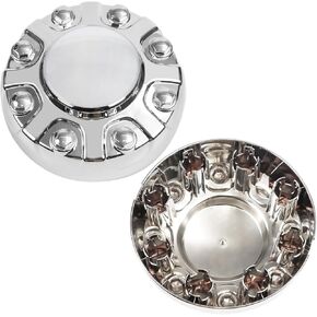 1pc غطاء مركز عجلة الكروم متوافق مع دودج رام 2500 3500 SRW 2019-2024 يحل محل 6pg02sz0ab ، 6pg02sz0ac الأمامية/الخلفية