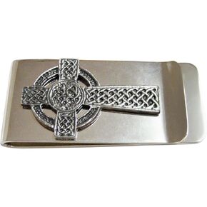 Kiola Designs Very Large Celtic Cross Money Clip