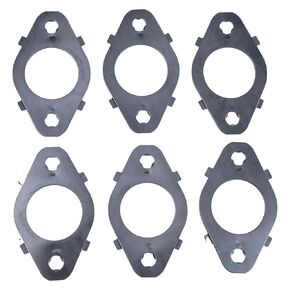 6X Exhaust Manifold Gasket Set 3946275 5266422 Compatible with Cummins 5.9L 6.7L ISB 24V Engines Dodge Ram 2500 3500 4500 5500
