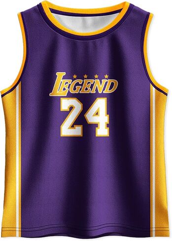 Kids Basketball Jersery Boys Sports Athletic Practice Outfits 7-12 Years in Saudi Arabia