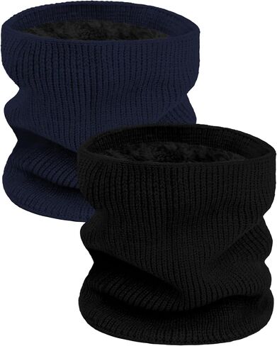 buauty 2 عبوات الرقبة دافئة gaiters للرجال النساء الشتاء الرقبة الأوشحة الصوف الطقس البارد التزلج التزلج التزلج على الوجه قناع الوجه in Kuwait