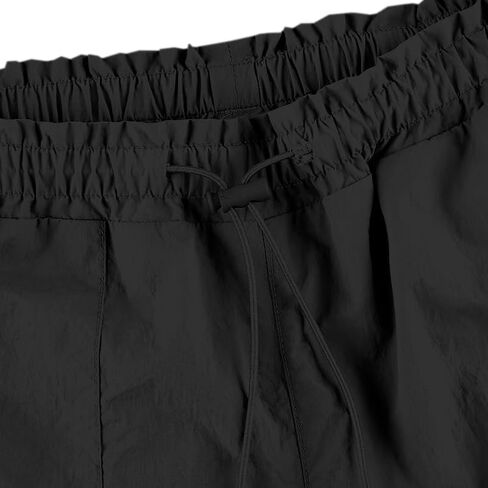 Cromoncent Girls&Womens High Waist Parachute Lightweight Pants Y2K Cargo Trousers with Pockets 6 Years-Women 2XL in Saudi Arabia