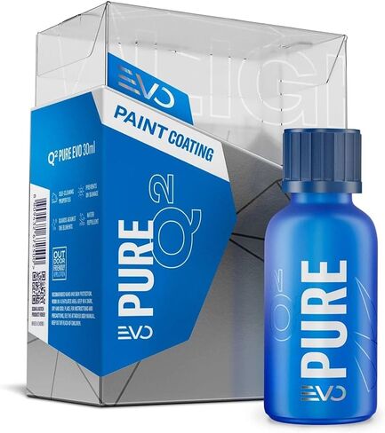 GYEON Q2 PURE EVO Ceramic Coating – Ultra Gloss – sio2 Hard – Deep Shine - Single Layer – Outdoor Application – Water Spot Resistant - Extreme Durability (50ml) in Saudi Arabia