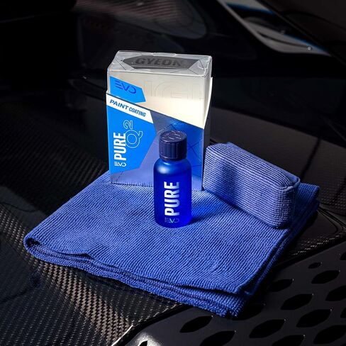 GYEON Q2 PURE EVO Ceramic Coating – Ultra Gloss – sio2 Hard – Deep Shine - Single Layer – Outdoor Application – Water Spot Resistant - Extreme Durability (50ml) in Saudi Arabia