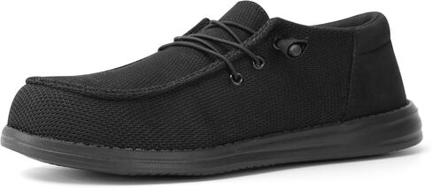 Steel Toe Shoes for Men Lightweight Loafers Slip On Safety Work Shoes Composite Toe Comfortable Non Slip Tennis Dress Sneakers in Saudi Arabia