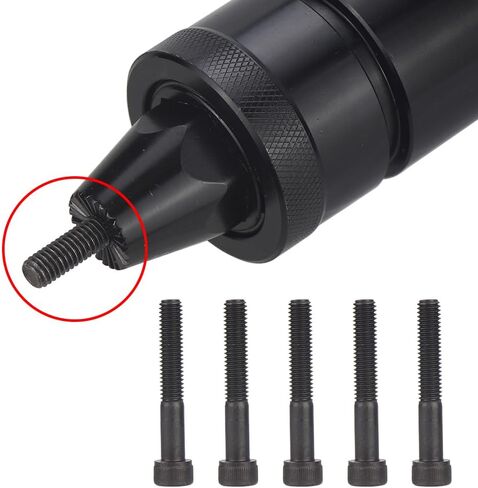 HIFESON Replacement Mandrel 1/4 & 5/16 & 3/8，Rivet Nut Gun Tip Mandrel Each 5pcs for Pneumatic Rivet Nut Gun in Kuwait